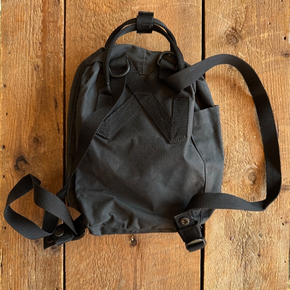 Fjallraven Kanken Mini Backpack Black - Picture 3 of 11